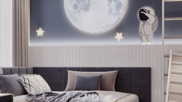 Bright Interior Children's Room