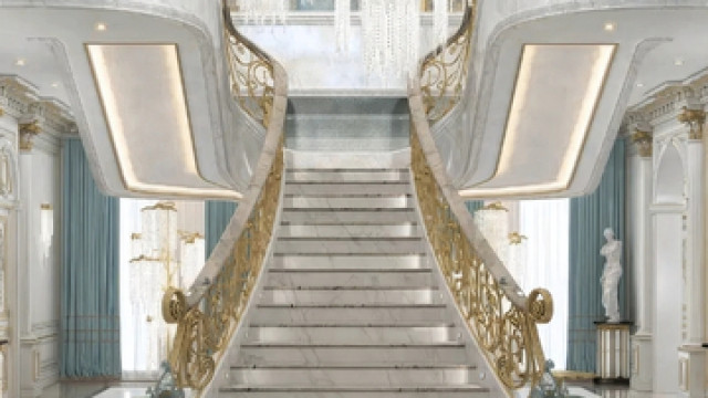 Концепция роскошного дизайна виллы