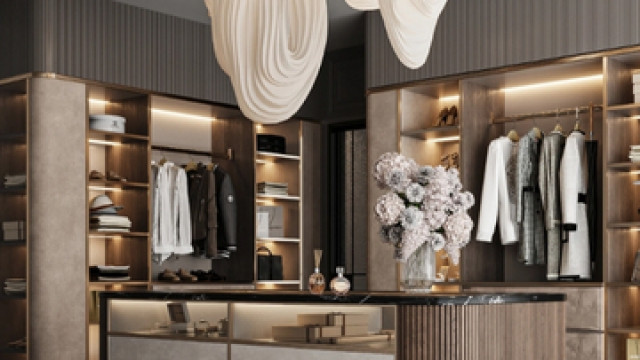Huge Luxury Walk-in Dressing Room