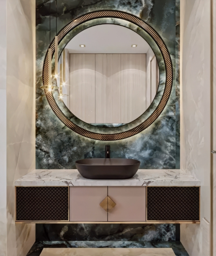 NEW BATHROOM DESIGN WITH LUXURY INTERIORS