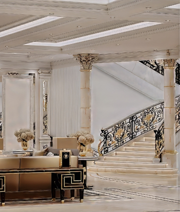 Luxurious lounge design