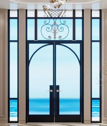 Gorgeous Entrance Design For Villa In The USA