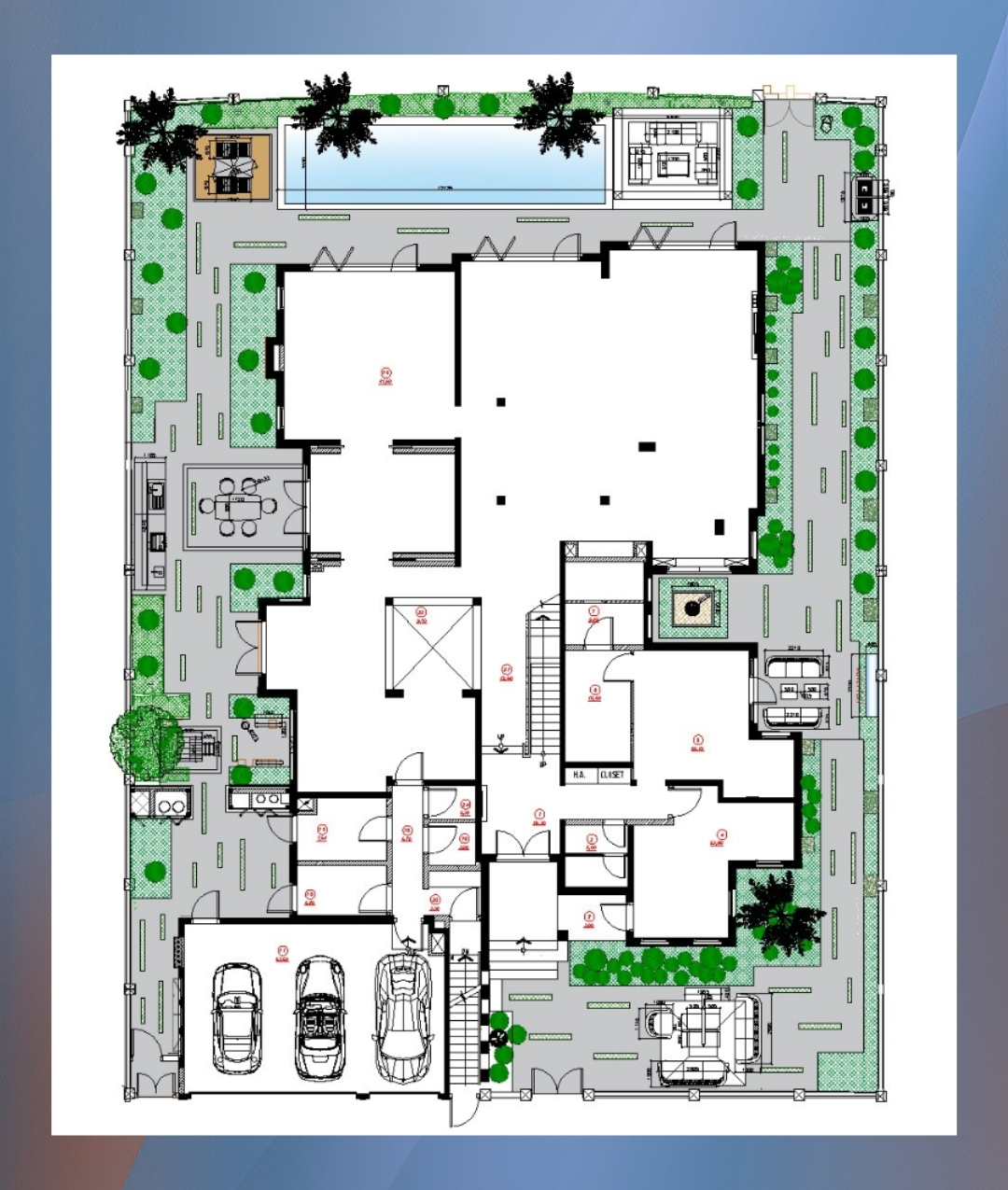 Luxury House Plan Villa 3