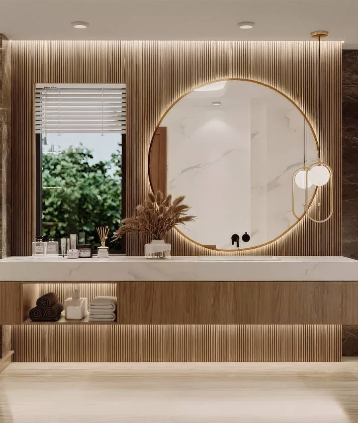 CLASSY MODERN DESIGN FOR THE BATHROOM