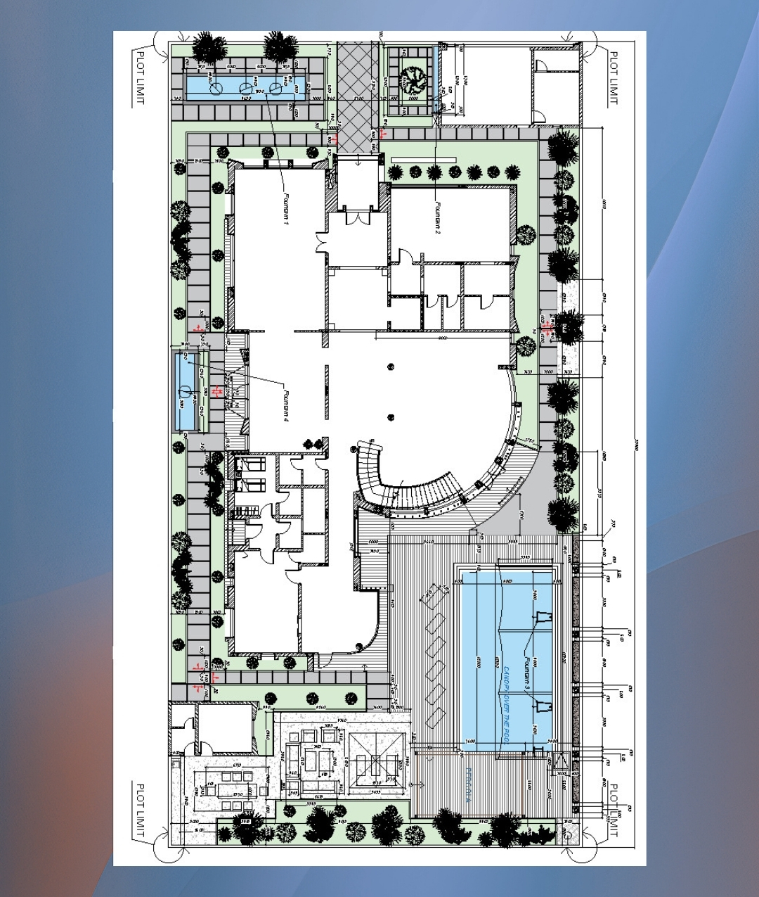 Luxury House Plan Villa 19