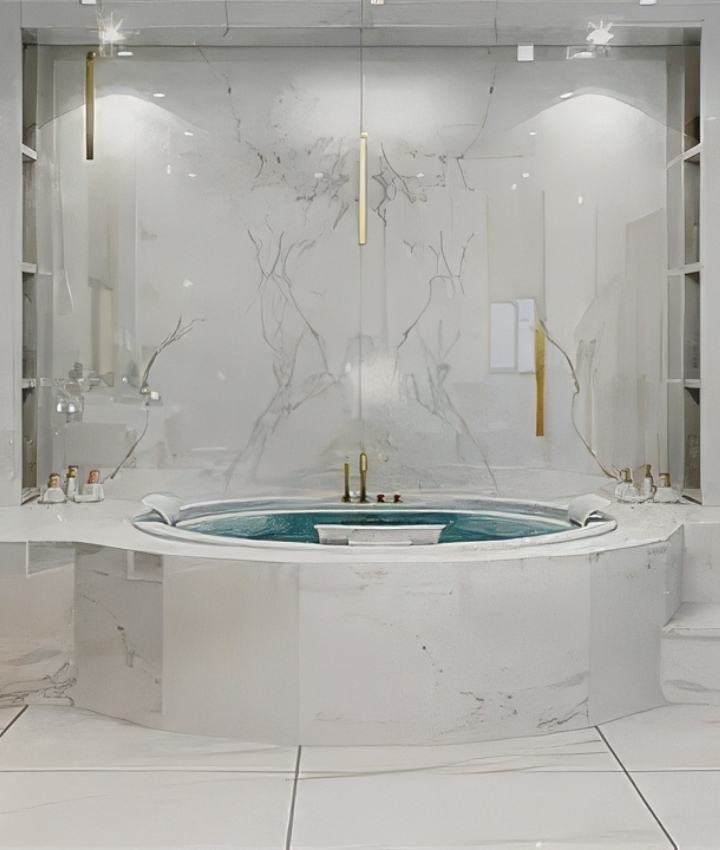 Modern bathroom interiors