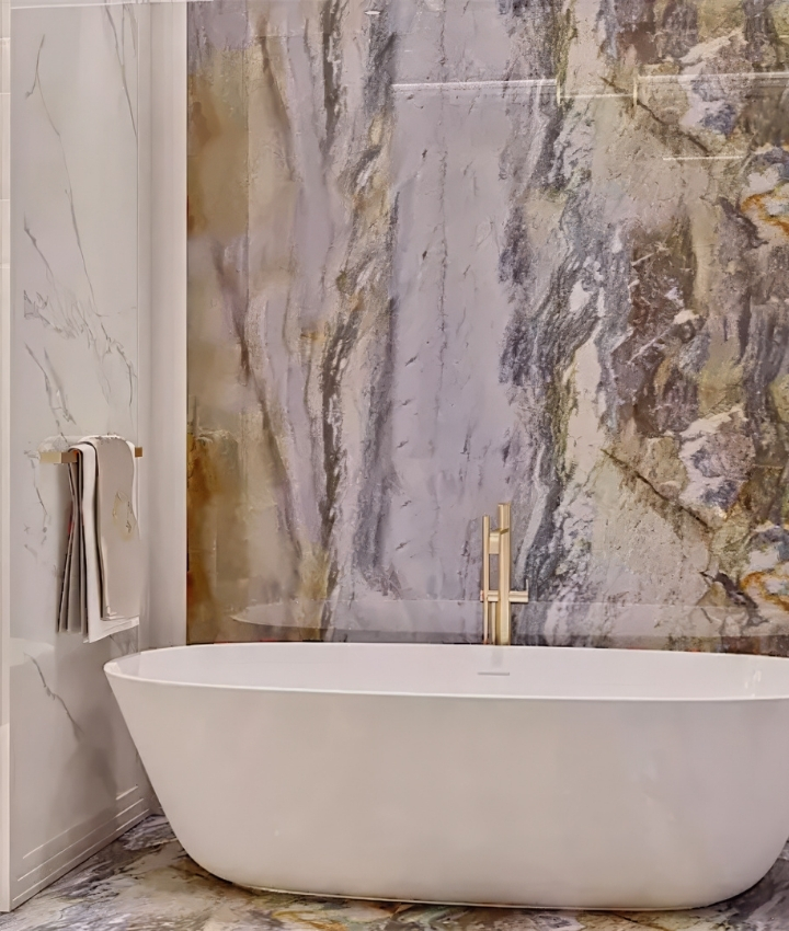 Light Bathroom Design Idea