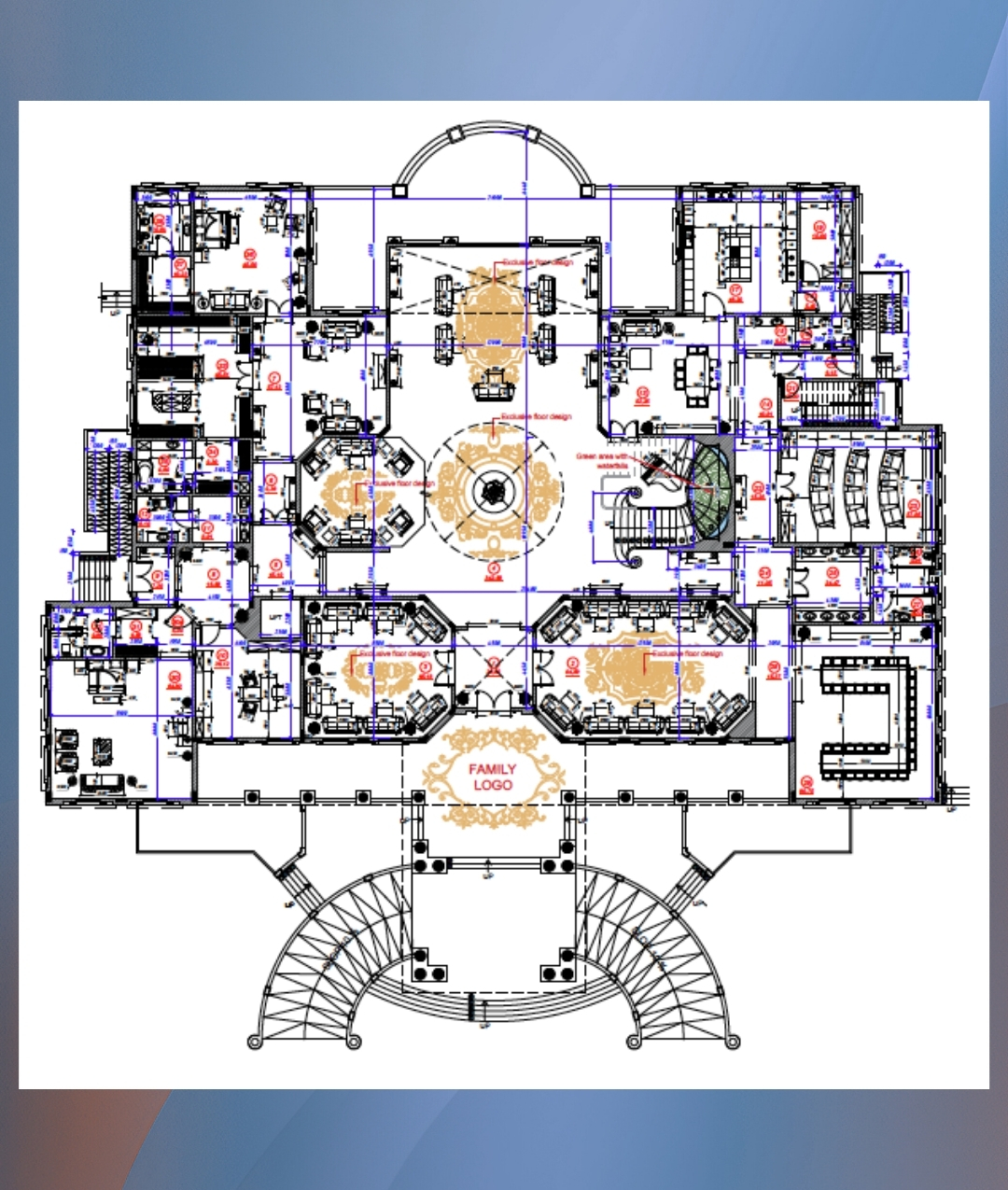 Luxury Villa Plan UAE 20