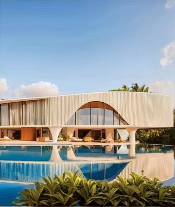 Unique luxury architecture