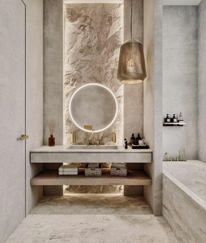NEW LUXURY INTERIOR DESIGNS FOR BATHROOM