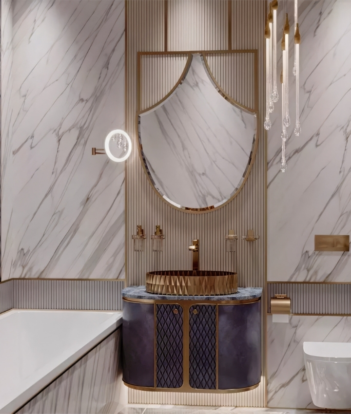 THE NEW LUXURY BATHROOM INTERIOR DESIGN