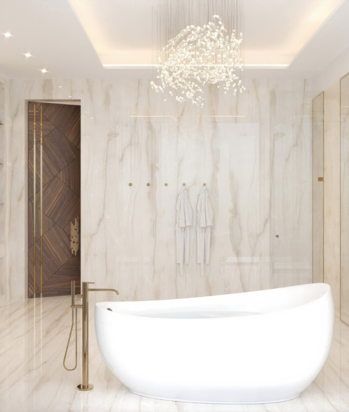 Luxury Unveiled in Luxury Bathroom Interiors