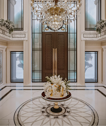 Marble Entrance Design