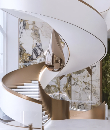 luxury and elegant hall design