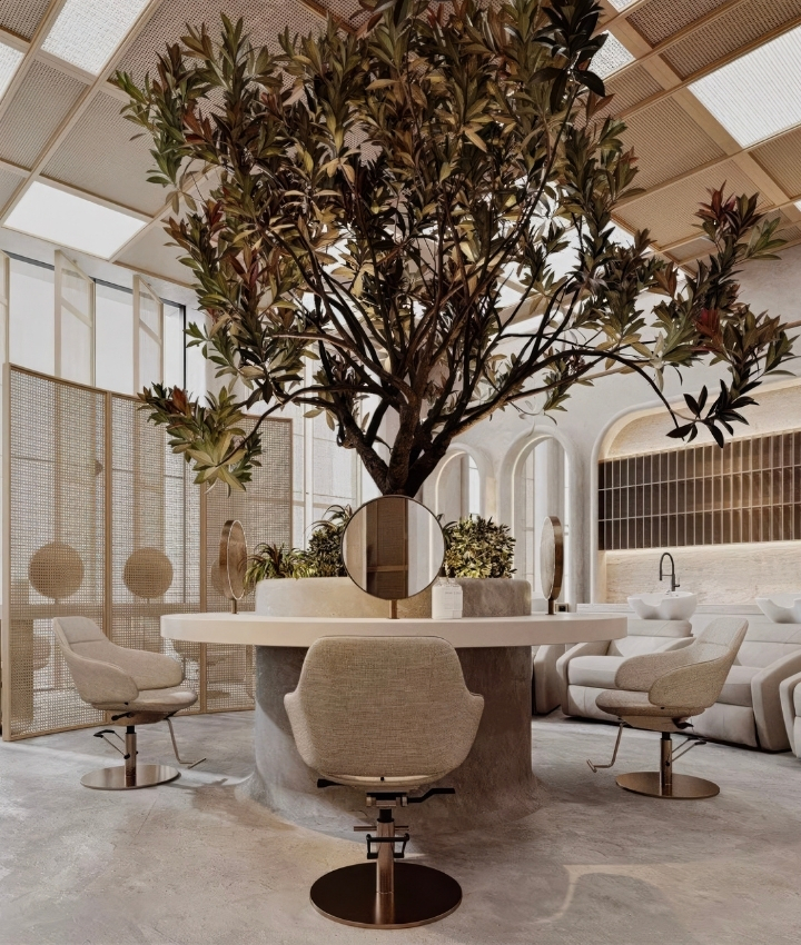 Magnificent beauty salon