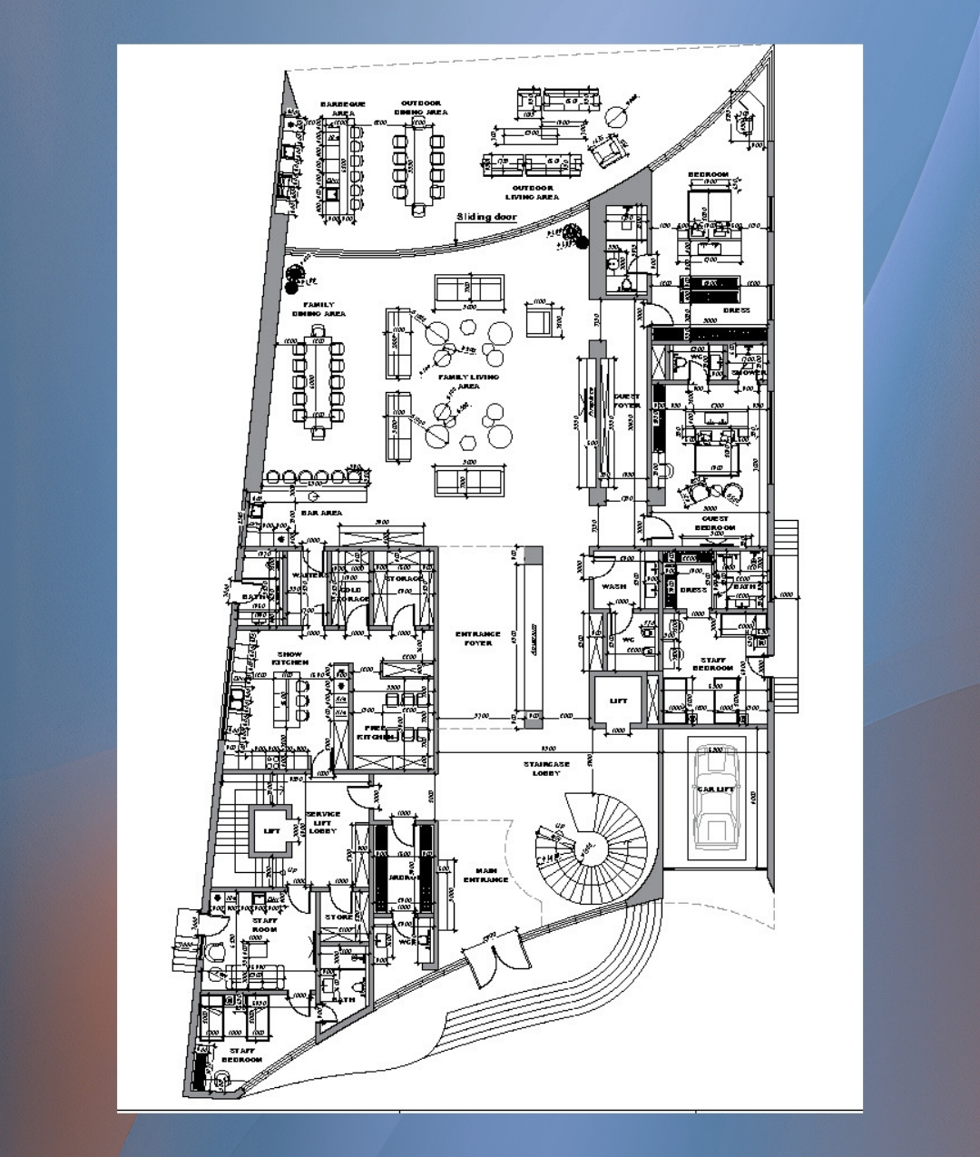 Luxury House Plan Sharjah 32