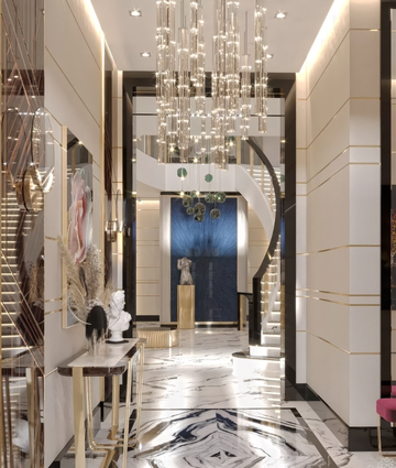 Sophisticated Entrance Design Idea