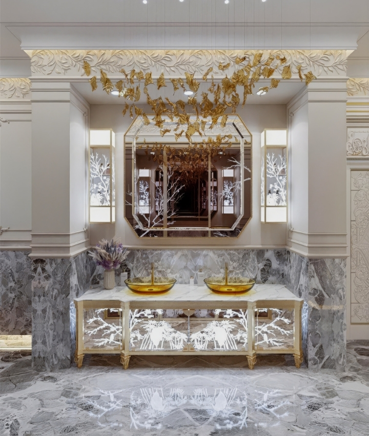 Bathroom in Classical Style