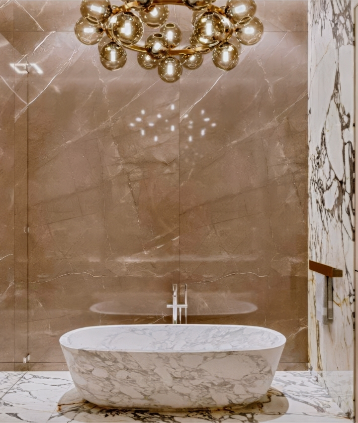 New luxury style bathroom