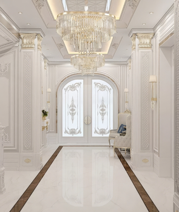 Entrance Design in Classical Style