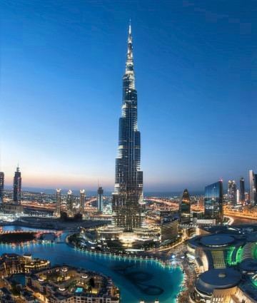 Modern city architecture