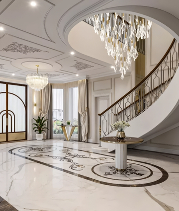 Luxury Villa Main Entrance