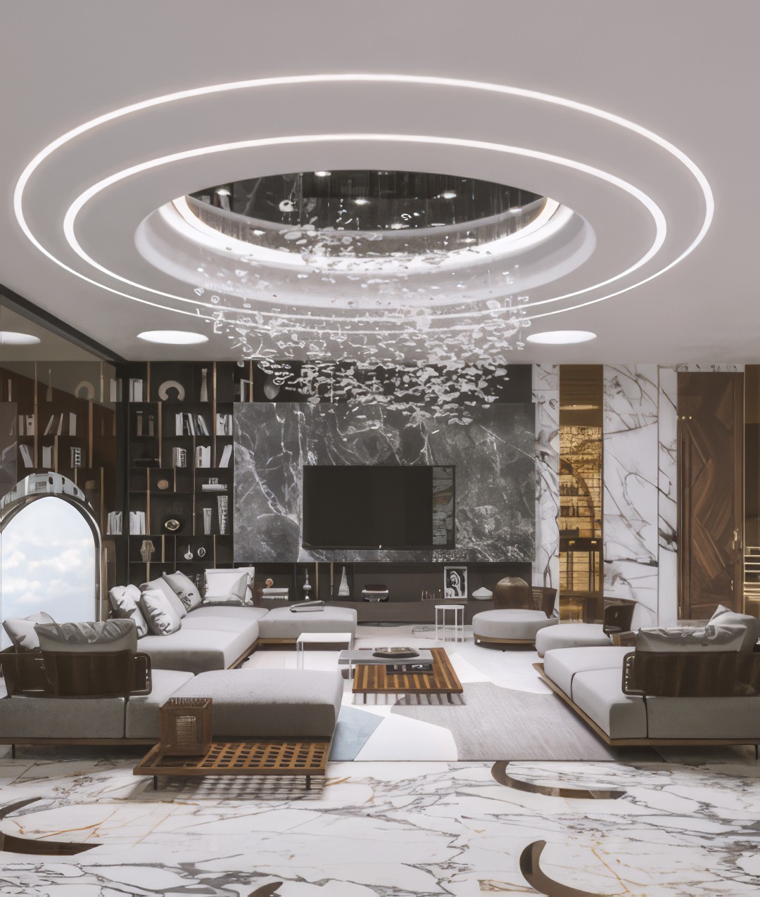 Elegance Redefined in Living Room Interior Design
