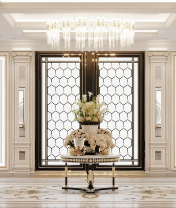 classical entrance interior design