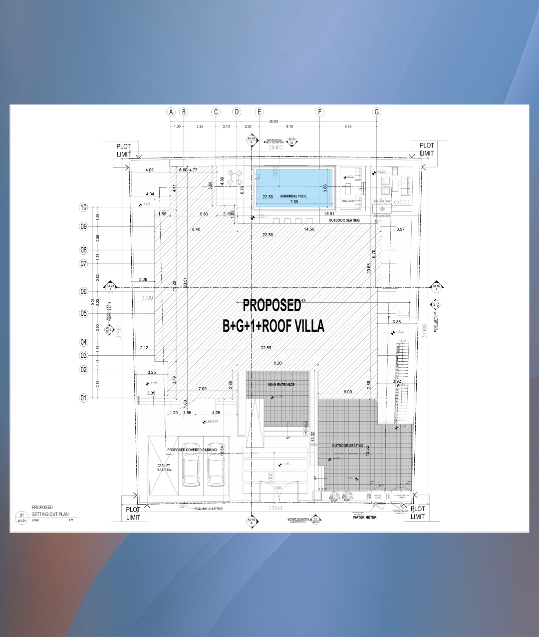 Luxury House Plan Villa 17