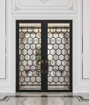 Villa hall luxury interior