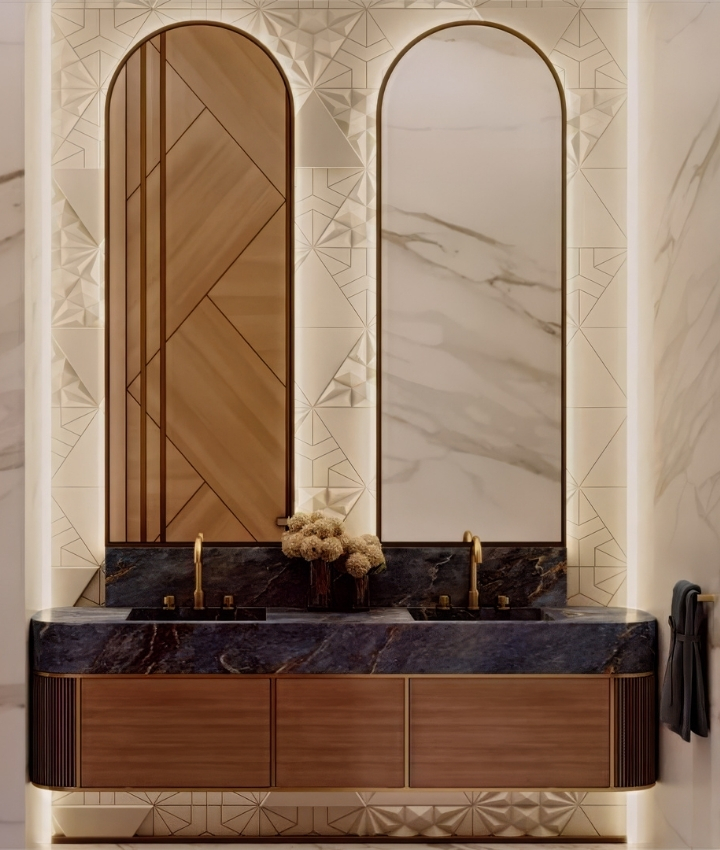 Amazing bathroom interior