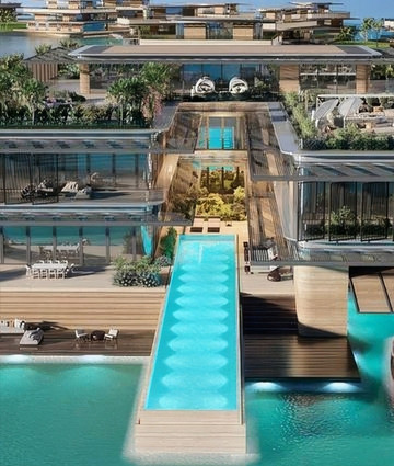 Архитектурный дизайн бассейна