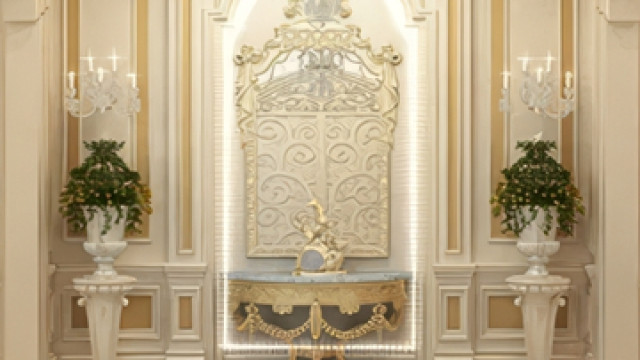 Magnificent entrance hall interior