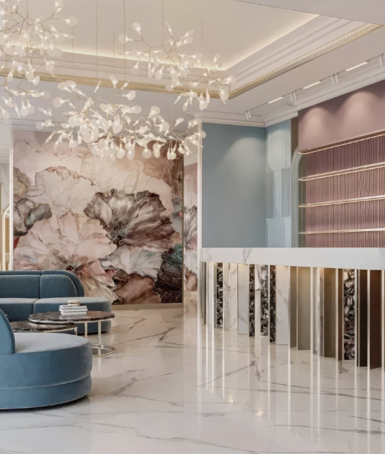 BEAUTY AND FASHION LOUNGE INTERIOR DESIGN