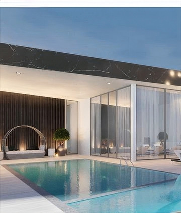 المسبح على السطح