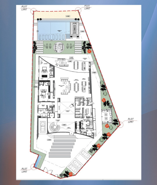Luxury House Plan Villa 9