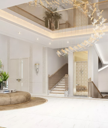 Современный стиль оформления прихожей