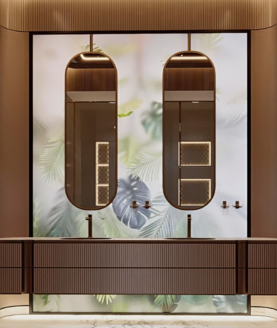 الحمام الفاخرة