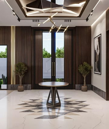 INTERIOR AND FIT-OUT APPROACH TO ACHIEVE A GRAND ENTRANCE DESIGN