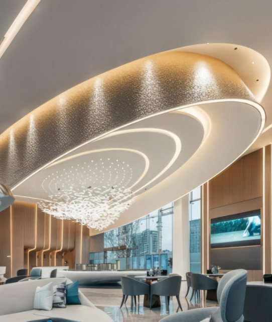 Modern Fit-Out Retail Sale Pavilion