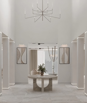 Modern Luxury House Main entrance