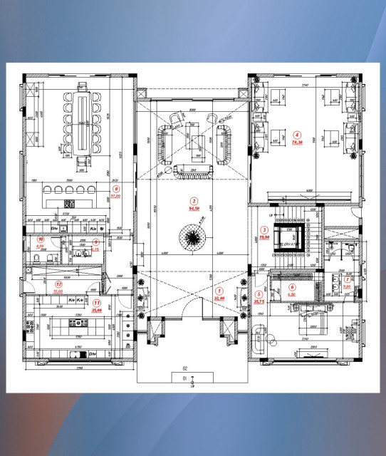 Luxury House Plan Villa 7