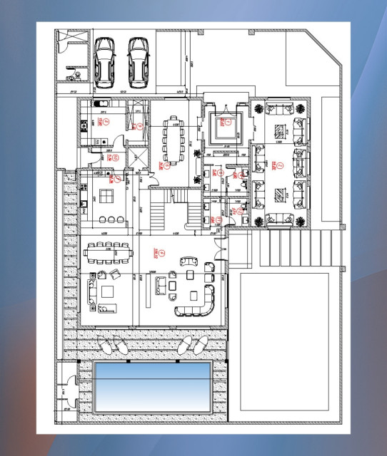 Luxury House Plan Abu Dhabi 20