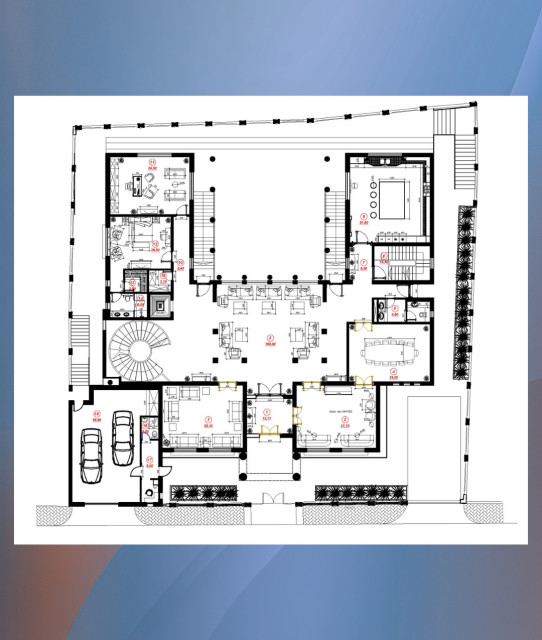 Luxury House Plan Sharjah 34