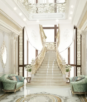 Luxury hall design