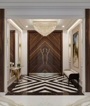 ENTRANCE AREA INTERIOR DESIGN LUXURY STYLE