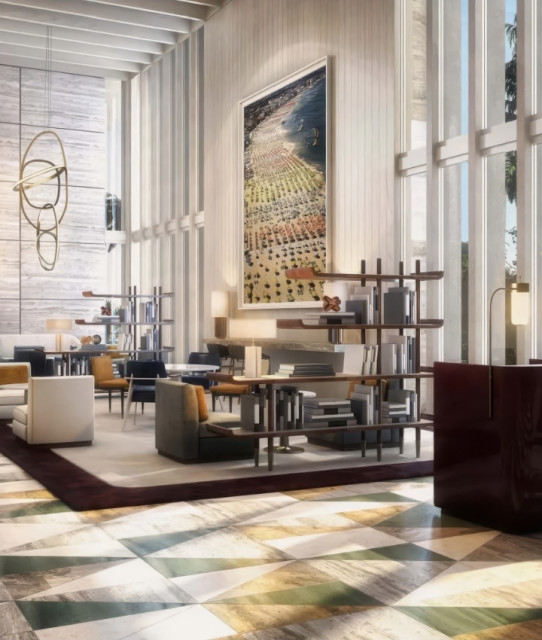 Modern luxury hotel design