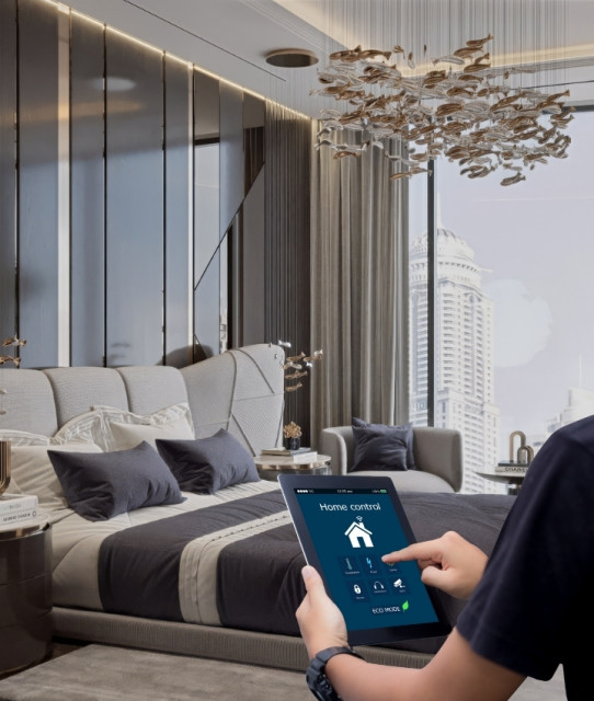 تصميم المنزل الذكي