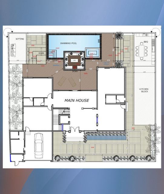Luxury House Plan Villa 15