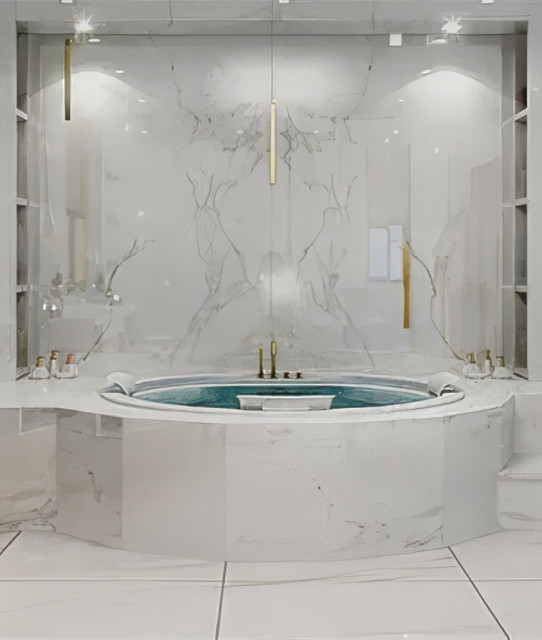 Modern bathroom interiors